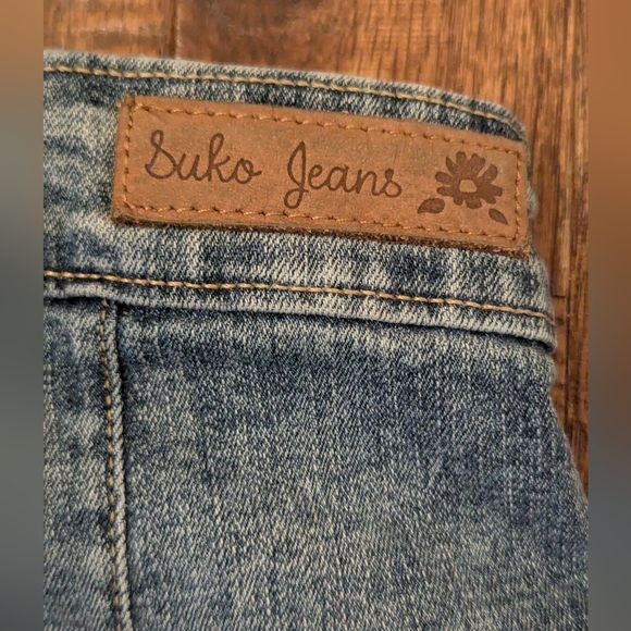 Suko Wide-Leg Denim Jeans Size 6, Light Blue - Picture 7 of 16